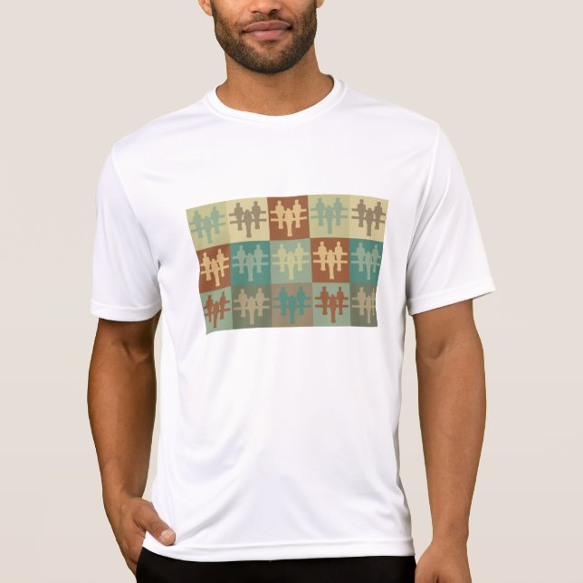Foosball Pop Art T-Shirt (Front)