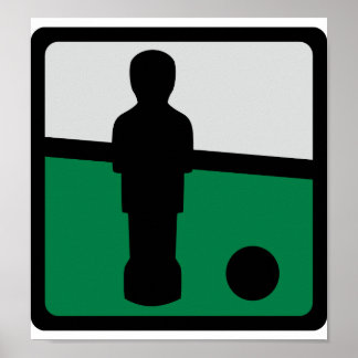 Foosball Poster
