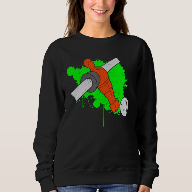 Foosball & Table Football   Foosball figure Sweatshirt (Front)