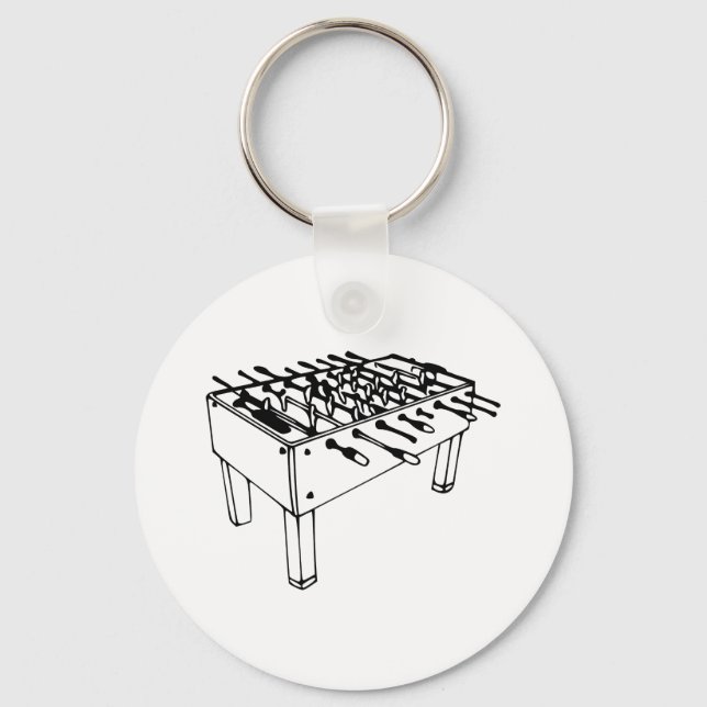 Foosball - Table soccer Keychain (Front)