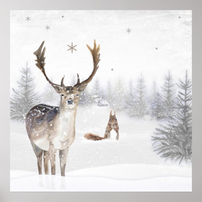 Foot and squirrel poster (Front)