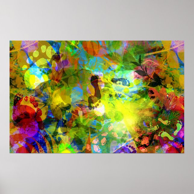 Foot Art Poster (Front)