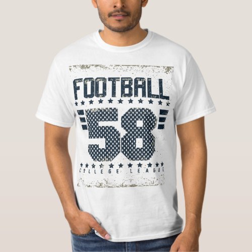 foot ball 58 Mens T_Shirts