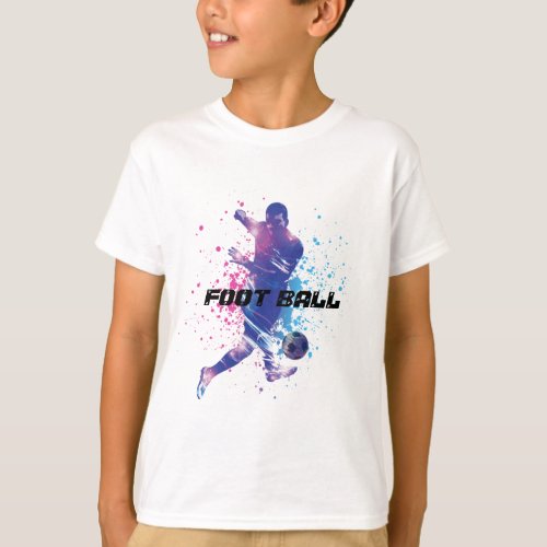 foot ball Boys T_Shirts