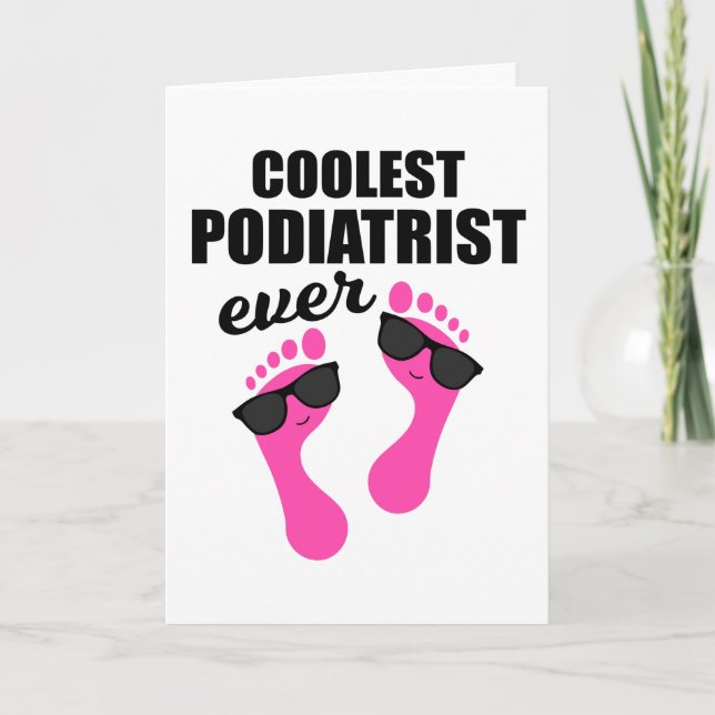Foot Care Pedicure Podiatrist Nail Salon Gift Card (Front)