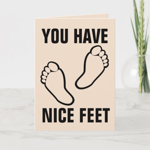 FOOT FEET LOVER ROMANCE GREETING CARDS