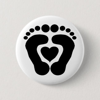 Foot Love Pinback Button