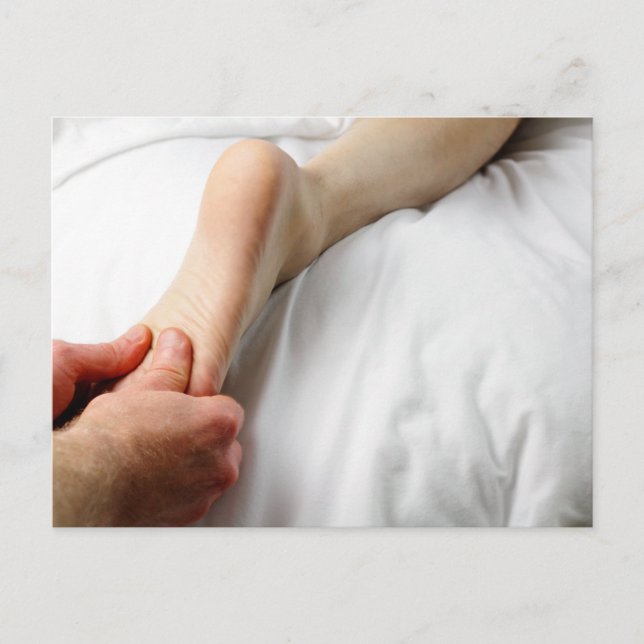 Foot Massage Postcard (Front)