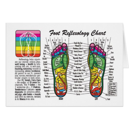 Foot-Massage-Reflexology Cards (Front Horizontal)