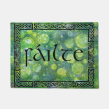 foot mat, Celtic node,