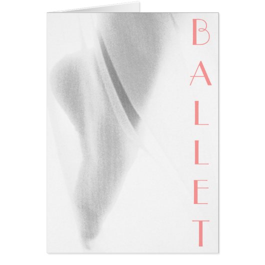 Foot of Ballet Cards (Front)