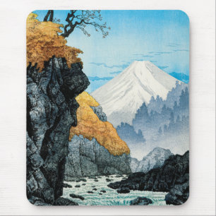 Foot of Mount Ashitaka (1932) by Hiroaki Takahashi Mouse Pad