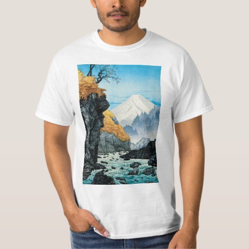 Foot of Mount Ashitaka 1932 by Hiroaki Takahashi T_Shirt