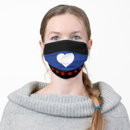 Foot Pride Flag Adult Cloth Face Mask