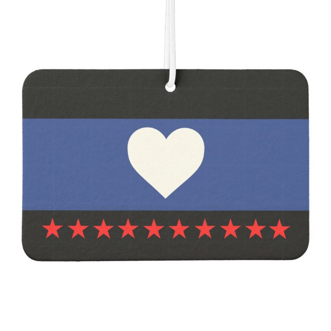 Foot Pride Flag Air Freshener (Front)