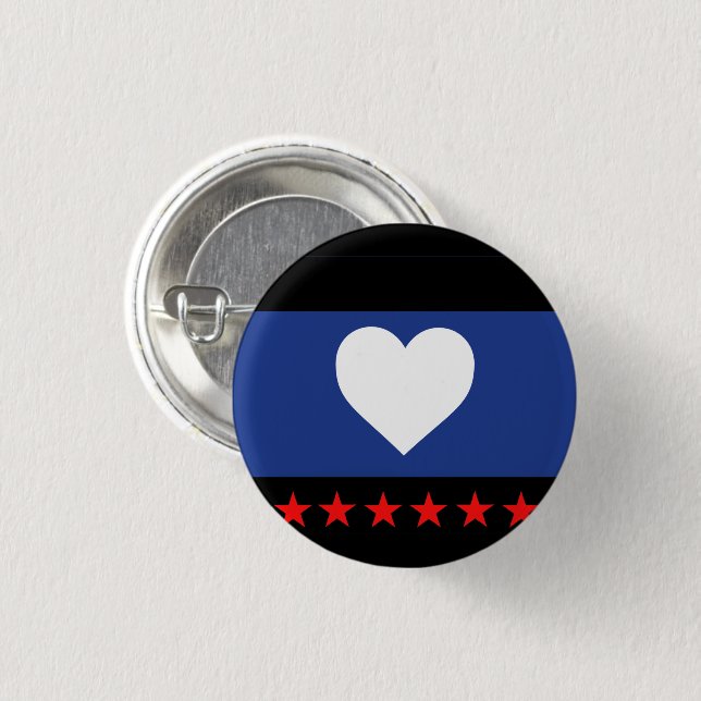 Foot Pride Flag Button (Front & Back)