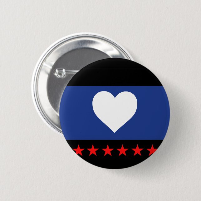 Foot Pride Flag Button (Front & Back)
