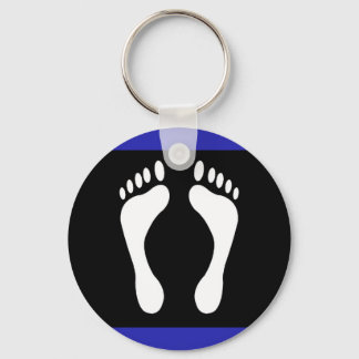 Foot Pride Flag (Footprint) Keychain