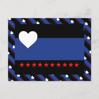 FOOT PRIDE FLAG POSTCARD
