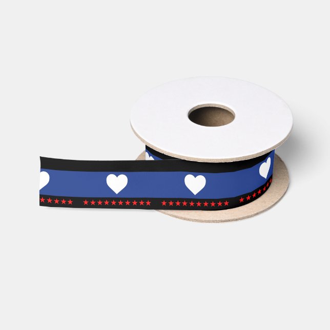 Foot Pride Flag Satin Ribbon (Spool)