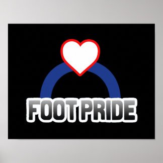 Foot Pride Poster