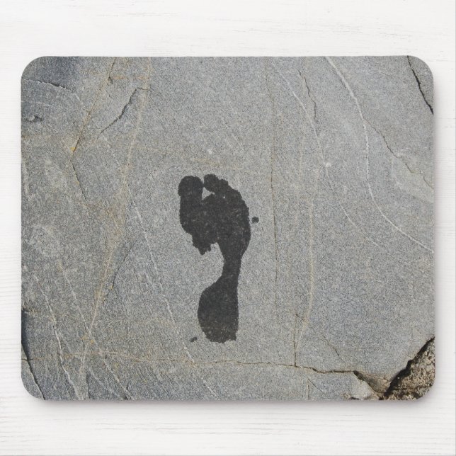 Foot Print Mousepad (Front)