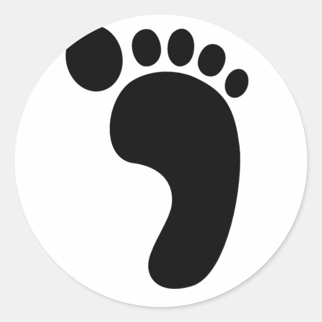 Foot Print Stickers (Front)
