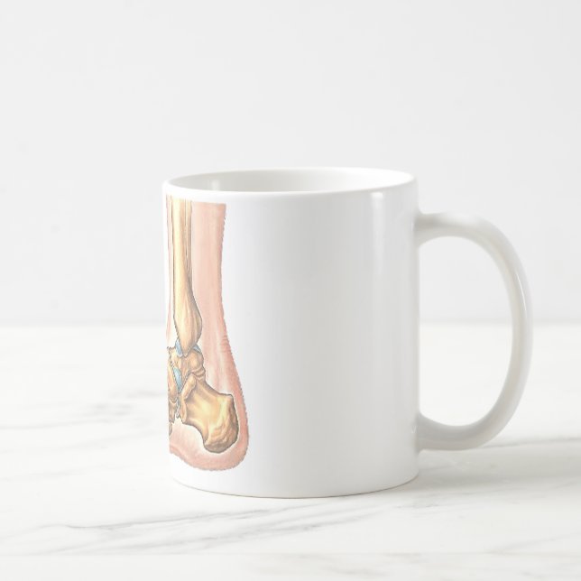 Foot Printed on Coffee Mug and other drinkware (Right)