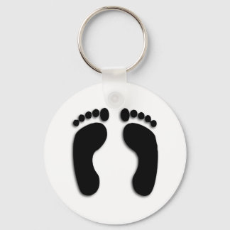Foot Prints Keychain