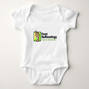 Foot Reflexology Baby Bodysuit