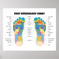 Foot Reflexology Chart 20