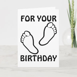 FOOT RUB BIRTHDAY CARD