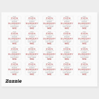 Leg Man Square Sticker, Zazzle