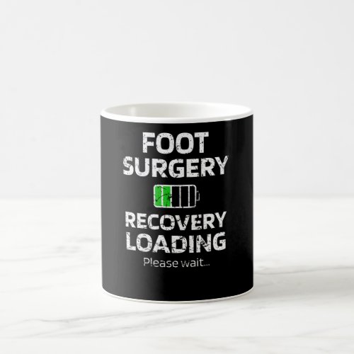 Foot Surgery Recovery Gifts  Broken Foot Surgery Coffee Mug