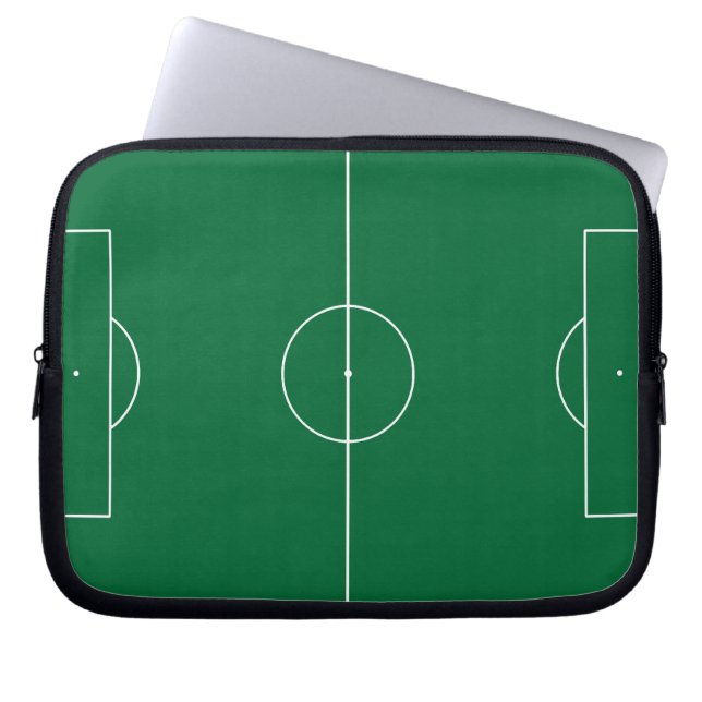 Footbal for computers laptop sleeve (Front)