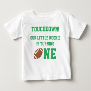 Football 1st Birthday Baby T-Shirt