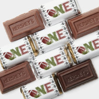 Football 1st Birthday Party Thank You Favor