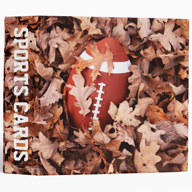 Football 2" Sports Cards Binder (Front/Spine)
