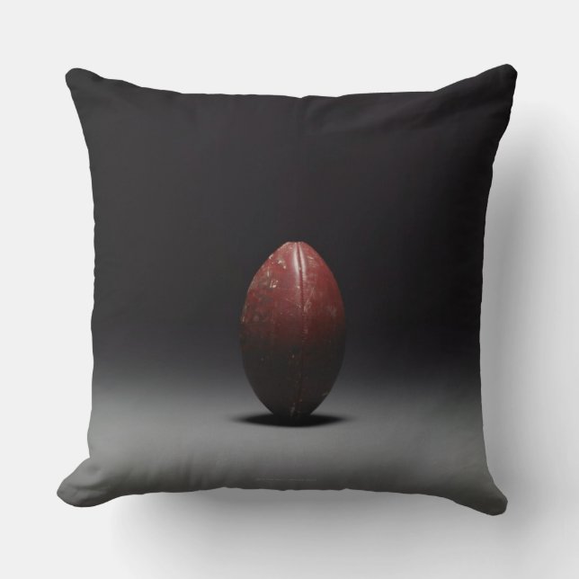 Football 2 throw pillow (Front)