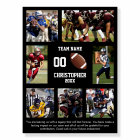 Football 7 photo collage team name