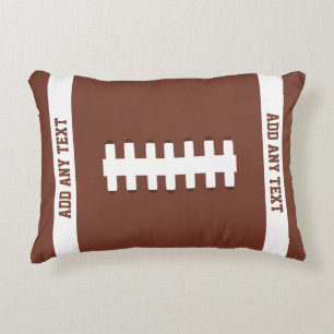Football Accent Pillow