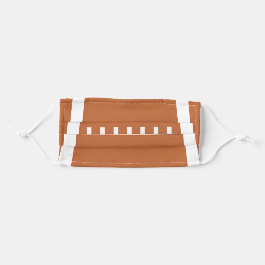 Football Adult Cloth Face Mask (Front, Folded)