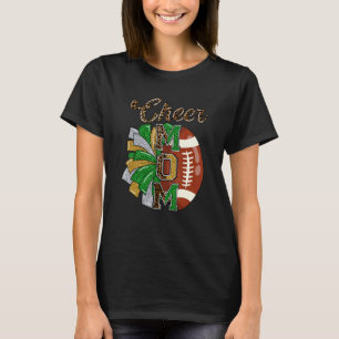 Football And Cheer Mom Game Day Vibes Cheerleading T-Shirt
