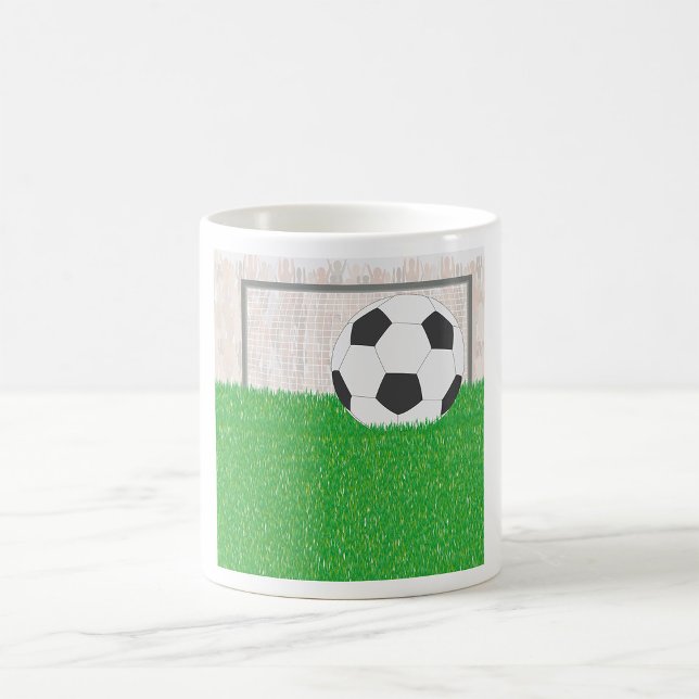 Football And Goal Coffee Mug (Creator Uploaded)