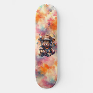 Football And Highland Cows Skateboard