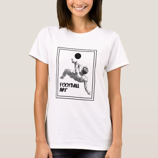 Football Art T-Shirt (Front)
