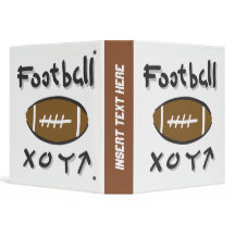 Football Avery Binder