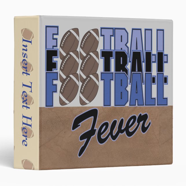 Football Avery Binder (Front/Spine)