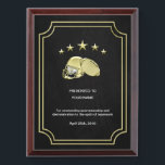 Football Award Plaque<br><div class="desc">Football - Designed by Norman Reutter</div>