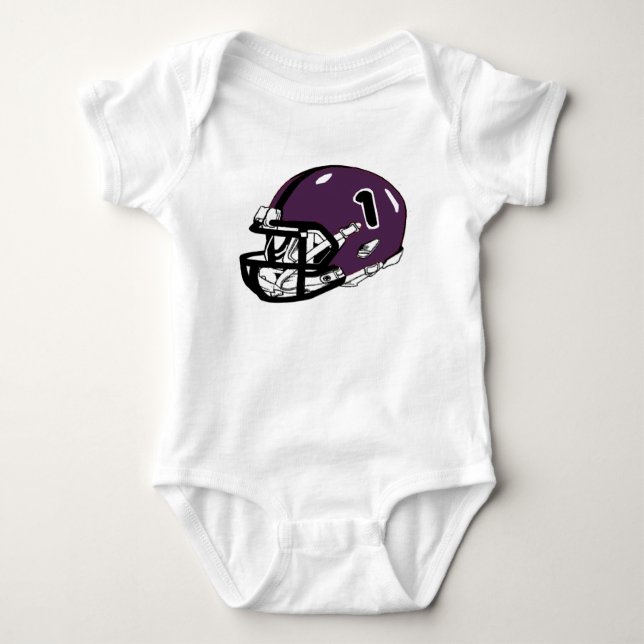 Football Baby Bodysuit (Front)
